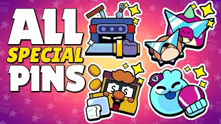 All Special Pins (Real) | Brawl Stars