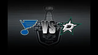 2019 Stanley Cup Playoffs Round 2 - St. Louis Blues vs. Dallas Stars