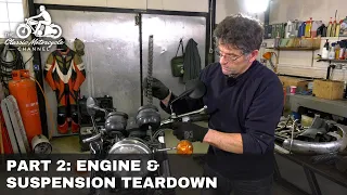 Classic Triumph Motorcycle Recommission & Ride - Trident T160 - Part 2