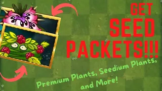 How to Get Easy Seed Packets for Plants You Don't Have in PVZ 2!(Free, No Cost!) #pvz2