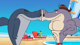 ZIG e SHARKO 🌴 TUBARÕES NA COMPETIÇÃO 💥 Zig e Sharko Brasil | Desenho Animado em português