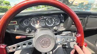 1972 MGB Supercharged - Driving