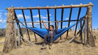 Ultimate Comfort in the Wild Building a Bushcraft Hammock Shelter