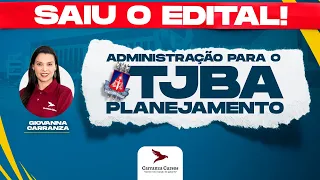 TJBA - Administração - Tribunal de Justiça da Bahia - Profa. Giovanna Carranza