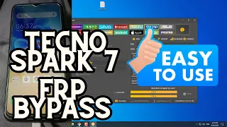 Tecno Spark 7 FRP Bypass | Unlock Tool
