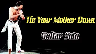 Queen - Tie Your Mother Down (Solo Backing Track)