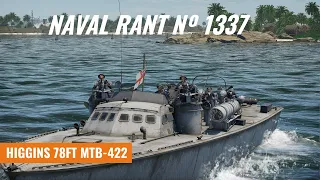 MTB-422 - PT Boat Rant [War Thunder]