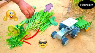 diy tractor chaff cutter machine science project | part 4 | keepvilla | mini creative
