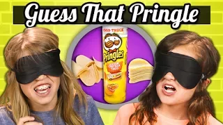 GUESS THAT PRINGLES CHALLENGE! | Kids Vs. Food