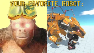 GORO BECOMING CANNY POV YOUR FAVORITE ROBOT IS  - ANIMAL REVOLT BATTLE SIMULATOR