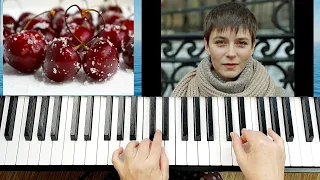 Мелодия из кф Зимняя вишня Дашкевич Winter Cherries на Пианино Для Начинающих