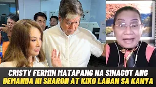 Cristy Fermin MATAPANG na SINAGOT ang DEMANDA ni Sharon Cuneta at Kiko Pangilinan LABAN sa Kanya!