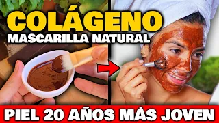 SERÁS 20 Años MÁS JOVEN!! Elimina ARRUGAS y MANCHAS del Rostro con ESTO | Mascarilla Casera Natural