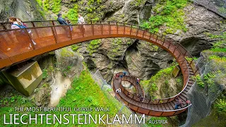 LIECHTENSTEINKLAMM AUSTRIA 🇦🇹  - The Most Beautiful Gorge Walk In Austria 8K