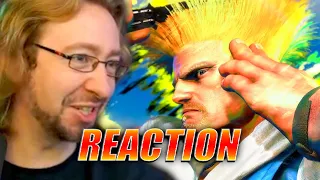 MAX REACTS: Guile Reveal - Street Fighter 6