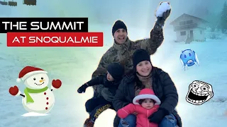 LET IT SNOW!! | THE SUMMIT AT SNOQUALMIE!! | THINGS TO DO IN WASHINGTON STATE | THE RODZ FAMILY