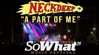 NECK DEEP - "A Part of Me" {HD} LIVE 2016 @ So What?! Music Festival