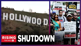 Hollywood SHUTS DOWN As Actors, Writers Strike Over Pay and AI EXPLOITATION?! Rising