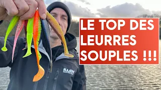 Les meilleurs leurres souples pour le sandre : TOP 3 des experts du Fishing Club !!!