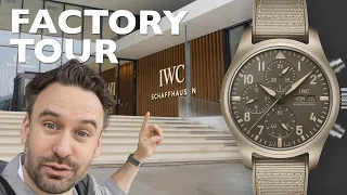 I went inside IWC - an AMERICAN watch company!