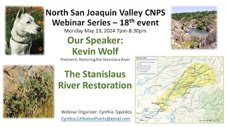 The Stanislaus River Restoration | Speaker: Kevin Wolf