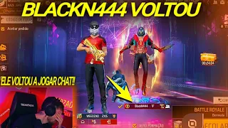 WEEDZAO FICOU SEM ACREDITAR AO VER QUE O BLACKN444 VOLTOU A JOGAR FF!!A LENDA VOLTOU??