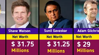 Top 20 Richest Cricketer In The World ||