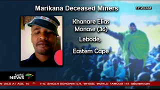 Marikana Massacre victims