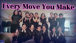 Every Move You Make-LineDance(High Beginner)(Demo)