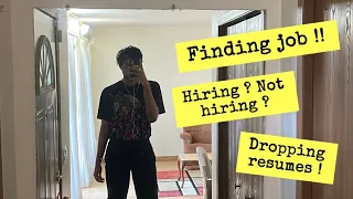Finding Jobs in Edmonton | dropping resumes | LOVEPREET VLOGS |
