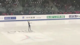 Kamila Valieva going to Kiss & Cry after Sp - Ladies Short Program - Grand Prix Final 2019 Turin