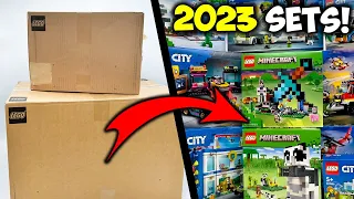 I got the 2023 LEGO Minecraft and LEGO City sets EARLY from Lego!