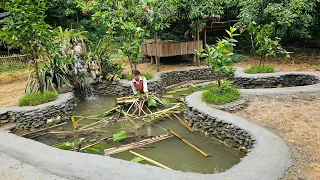 How to Decorate and Clean a Fish Pond | Good idea - Phùng Thị Chài