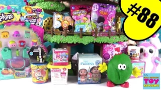 Blind Bag Treehouse #88 Unboxing Disney Moana Trolls Shopkins Num Noms | PSToyReviews