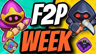 THIS BOOSTER IS MADE FOR F2P PLAYERS!! CRYSTAL MANCER REAPER?? YES PLEASE! | In Rush Royale!