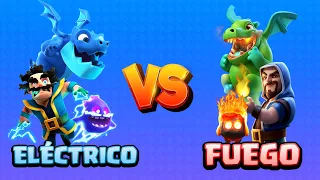 TEAM FUEGO vs TEAM ELÉCTRICO | 3vs3 | Clash Royale