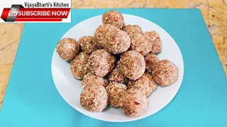 Supercharged Immunity Booster Laddoo #vijayabhartiskitchen