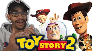 "Toy Story 2" REALLY SURPRISED ME! *FIRST TIME WATCHING MOVIE REACTION*