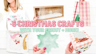 It's Time!  Let's Craft for Christmas! | Cricut Christmas Crafts 2022 plus More!