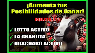 ✔️​ 05/04/2024 - DATOS DE LOTTO ACTIVO Y LA GRANJITA PARA HOY ✔️​