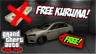 How To Get The Armoured Kuruma For FREE! GTA Online 2022 ( fast! ) #shorts