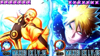 Now Who Is Better?! MAXED Naruto Hokage NEW EX LV.15 VS MAXED Naruto TFS NEW EX LV.15 - NxB NV