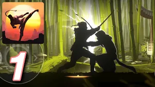 Shadow Fight: Shades - Gameplay Walkthrough Part 1 - Tutorial (iOS, Android)