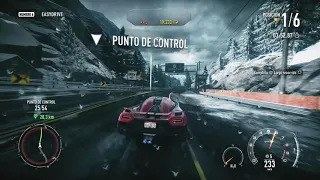 Need For Speed Rivals Koenigsegg Agera R (Corredor) "Largo Recorrido sin TP" Referencia Pelicula