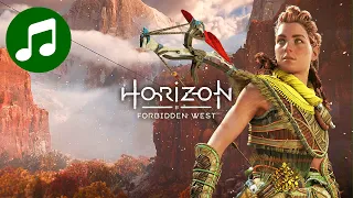 Relaxing HORIZON FORBIDDEN WEST Music 🎵 1 Hour Chill Mix ( OST | Soundtrack )