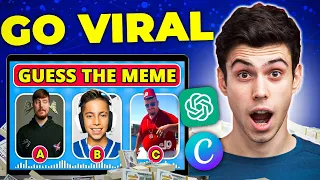 Create Viral "Guess The Meme" Quiz Videos with Canva and ChatGPT