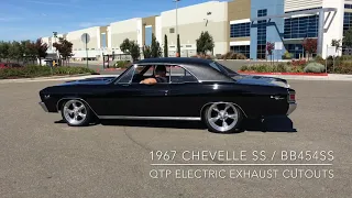 1967 Chevelle BB454SS QuickTime Performance Exhaust Cutouts
