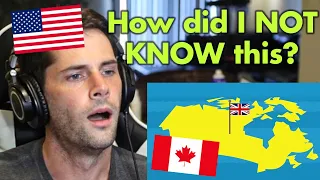 American Reacts to Learning the History of Canada