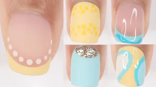 5 EASY SPRING NAIL DESIGNS | spring nail colors nail art compilation