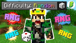 Trying To BEAT Fundy's New "RNG" Difficulty in Minecraft!